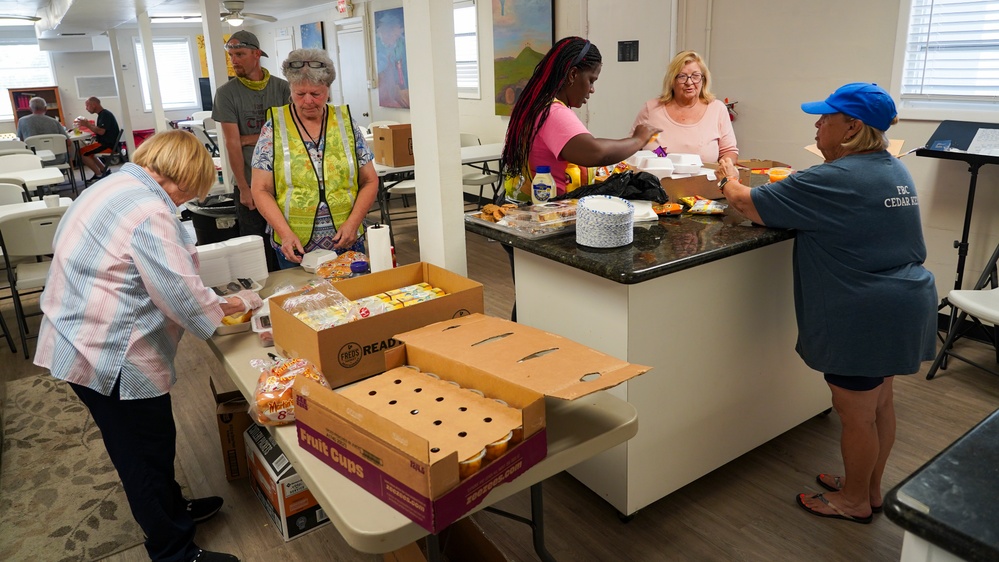 Local Church Becomes a Point of Distribution