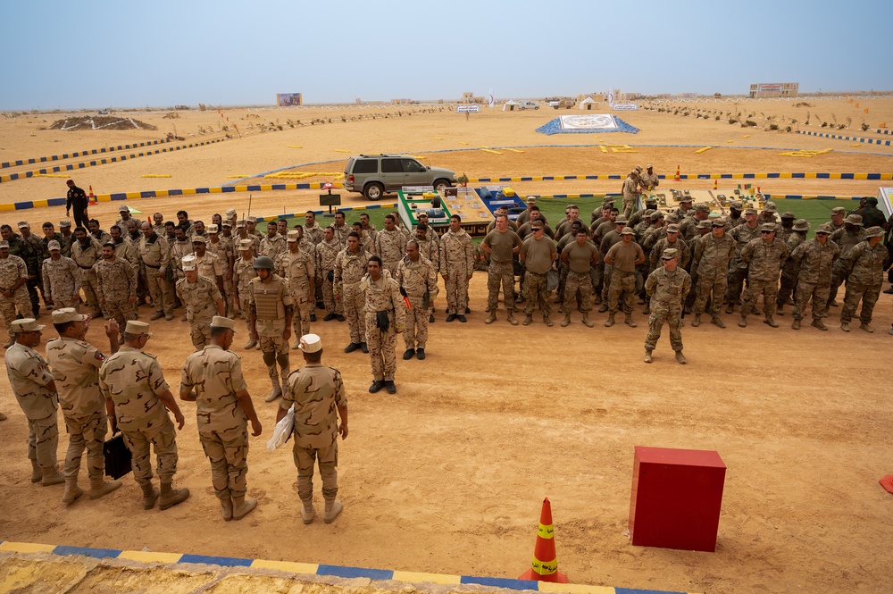 CENTCOM and Partner Nations Demonstrate their skills for Distinct Visitors During Bright Star 2023