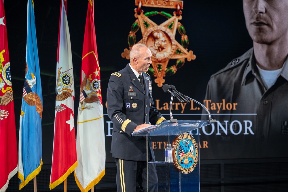 Army Capt. Larry L. Taylor Awarded Medal of Honor