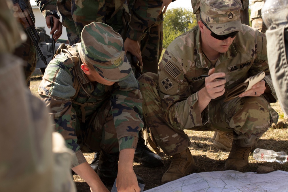 Rapid Trident 23 -  Land Navigation  Training