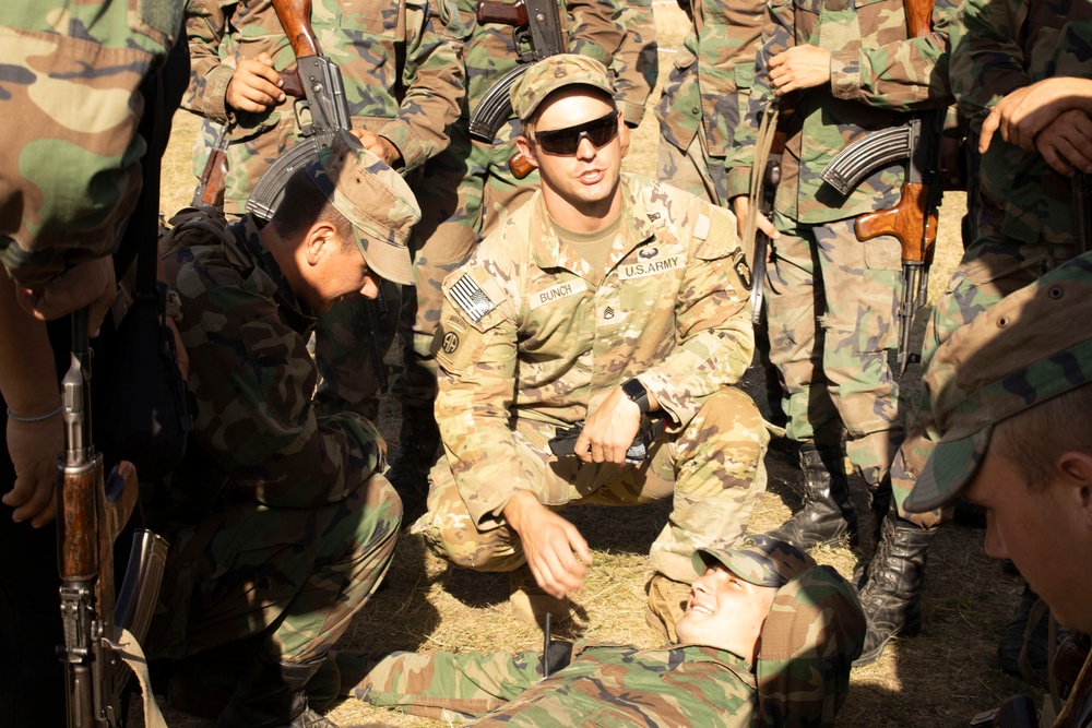 Rapid Trident 23 - Tactical Combat Casualty Care Training