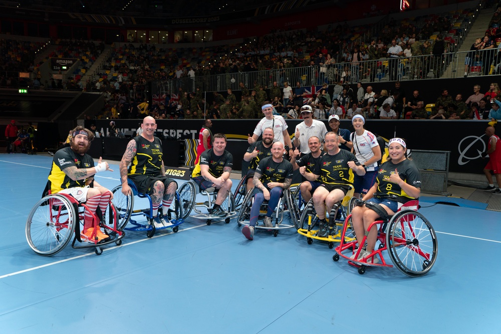 Invictus Games Düsseldorf 2023 | Wheelchair Basketball | Team Unconquered