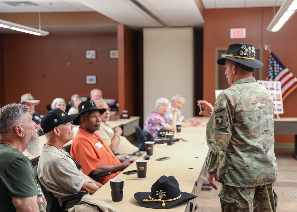 2-17 Vietnam Veterans donate memorial wall