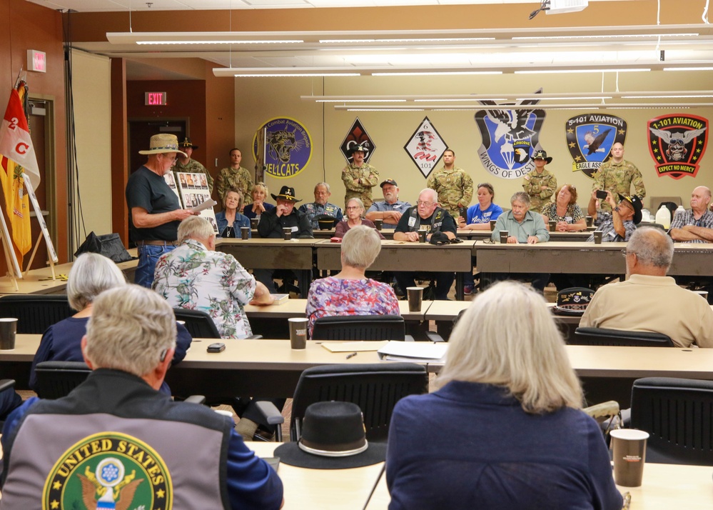 2-17 Vietnam Veterans donate memorial wall