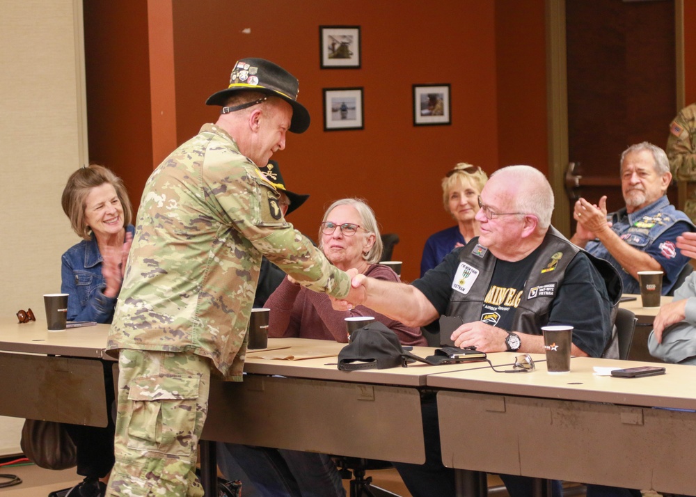 2-17 Vietnam Veterans donate memorial wall