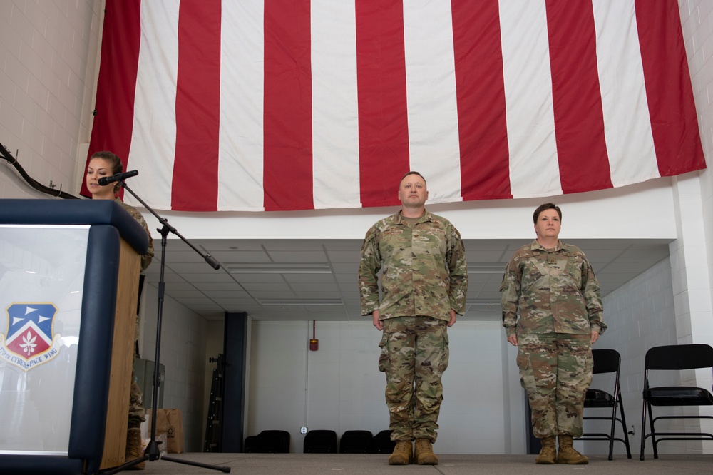 Chief Master Sgt. Sarah Queer Promotion Ceremony