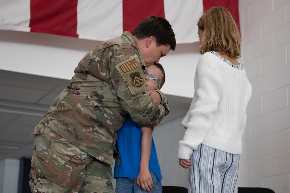 Chief Master Sgt. Sarah Queer Promotion Ceremony