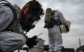 49th Wing agencies conduct mock hydrazine spill exercise