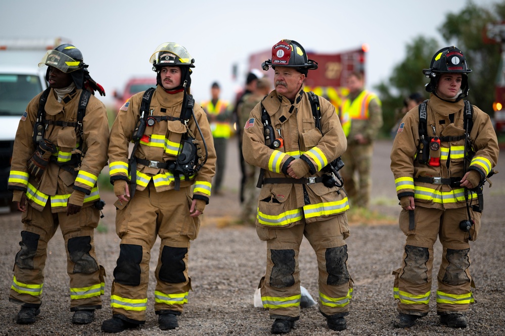 49th Wing agencies conduct mock hydrazine spill exercise