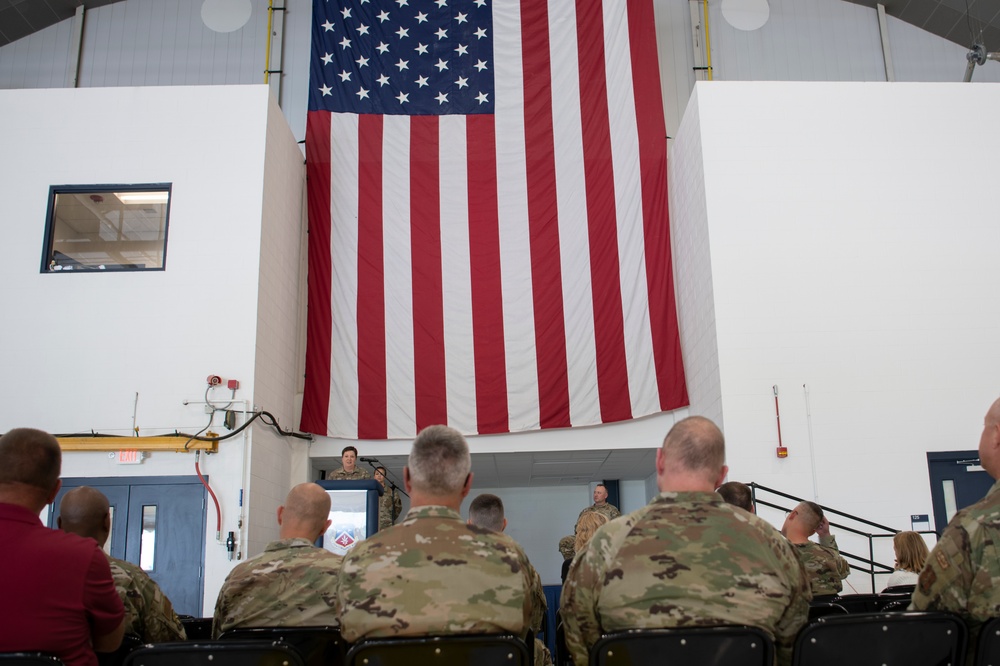 Chief Master Sgt. Sarah Queer Promotion Ceremony