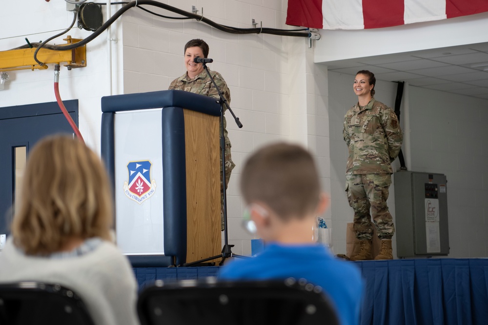 Chief Master Sgt. Sarah Queer Promotion Ceremony