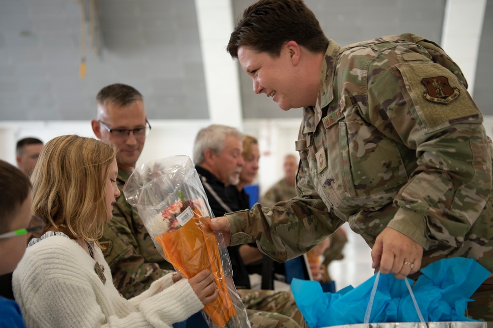 Chief Master Sgt. Sarah Queer Promotion Ceremony