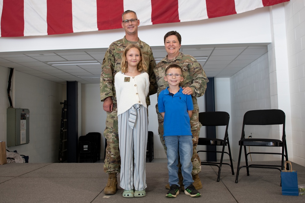 Chief Master Sgt. Sarah Queer Promotion Ceremony