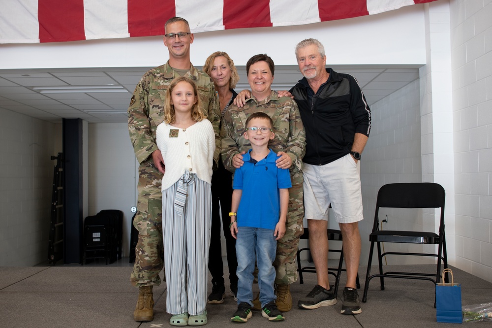 Chief Master Sgt. Sarah Queer Promotion Ceremony