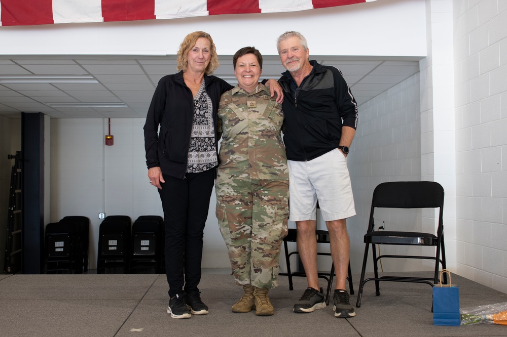 Chief Master Sgt. Sarah Queer Promotion Ceremony