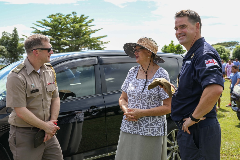 Pacific Partnership 2023 Wind Quintet Performs at Samoa Primary School