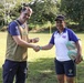 Pacific Partnership 2023 meet with Lakapi Samoa Women's Academy Rugby Team