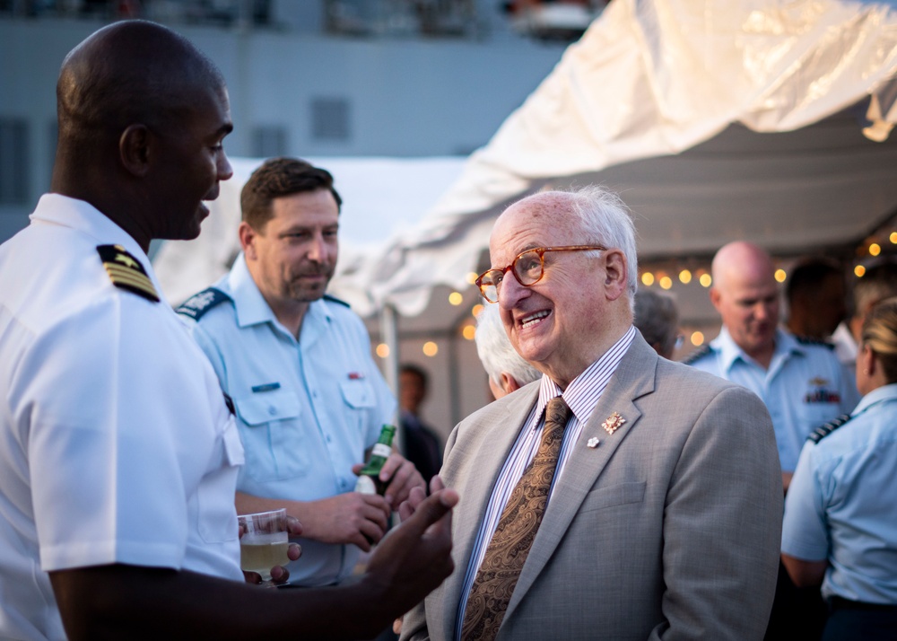 USS Porter Hosts the Cutlass Fury 2023 Reception