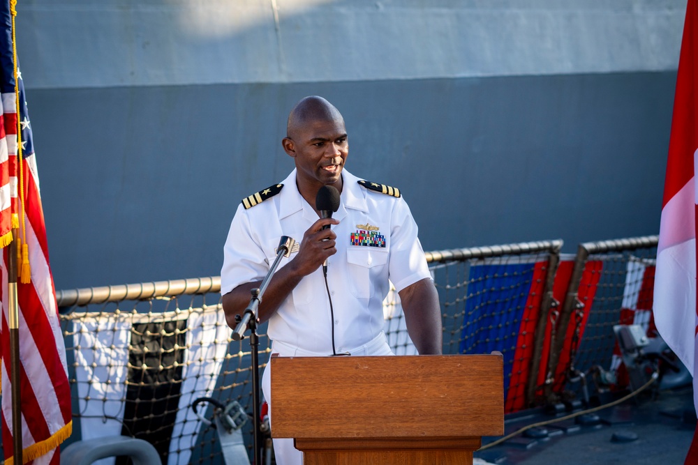 USS Porter Hosts the Cutlass Fury 2023 Reception