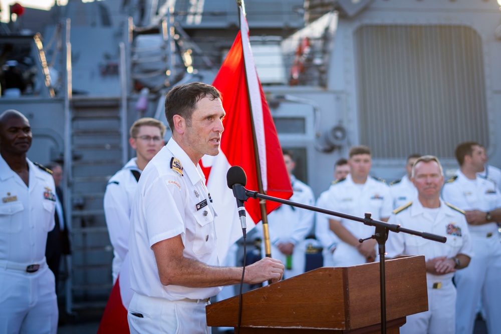 USS Porter Hosts the Cutlass Fury 2023 Reception