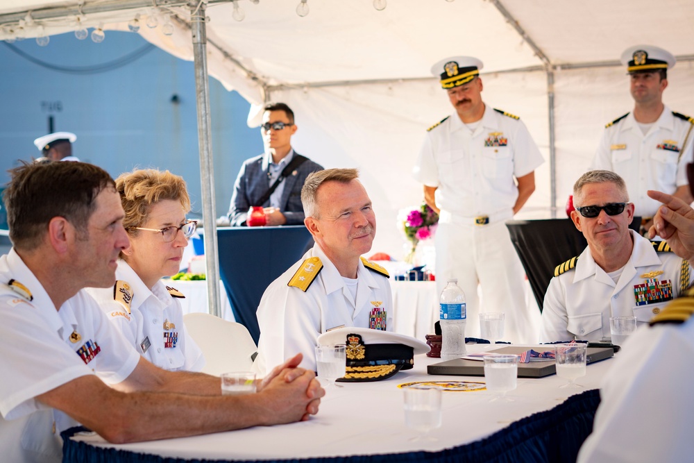 USS Porter Hosts the Cutlass Fury 2023 Reception