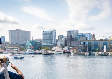 USS Porter Participates in the Halifax Fleet Week Parade