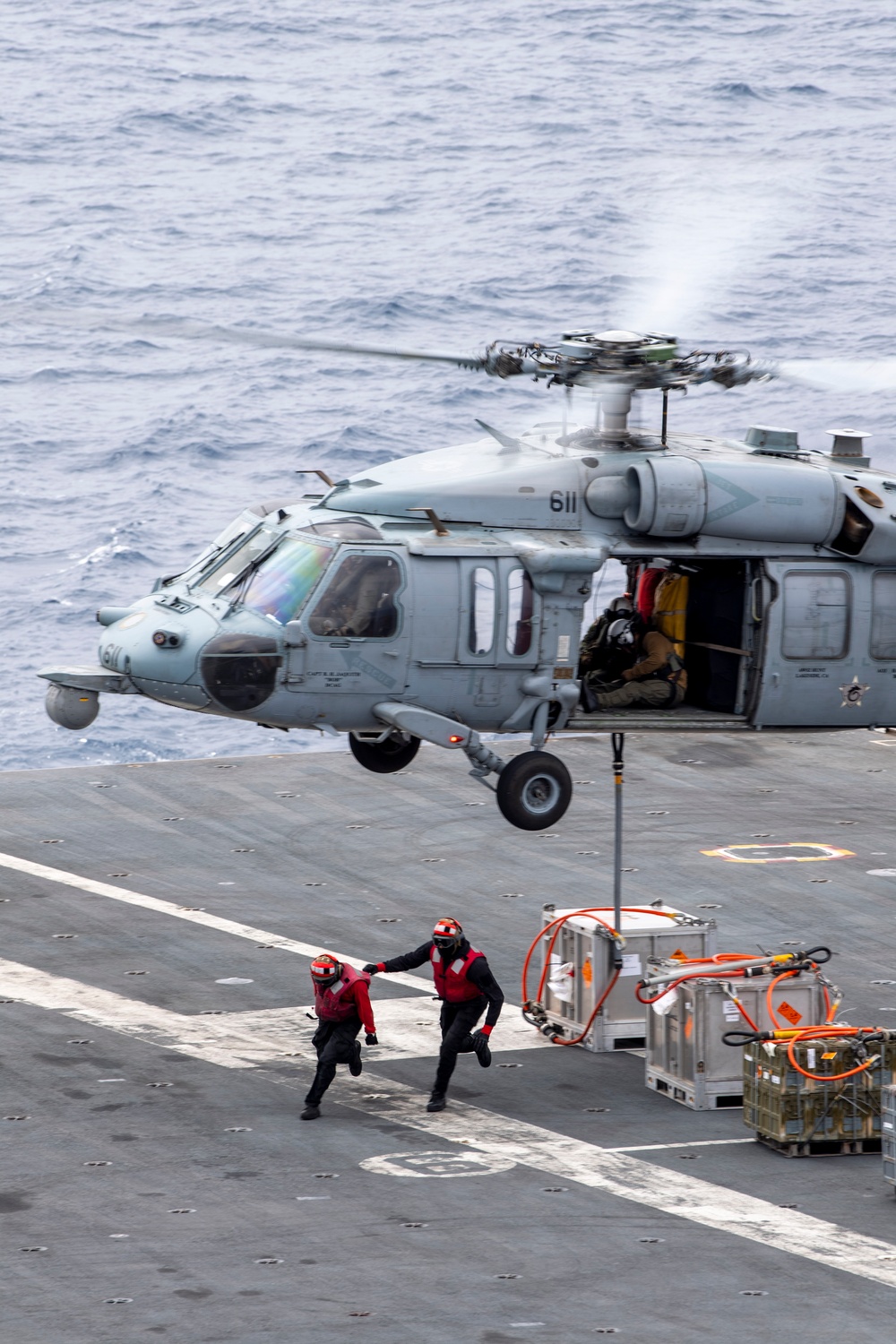 Nimitz Conducts Ammunition Offload Evolution