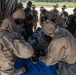 KMEP 23.3 | Marine CBRN Specialists conduct simulated decontamination line with ROK Marines