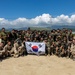 KMEP 23.3 | Marine CBRN Specialists conduct simulated decontamination line with ROK Marines