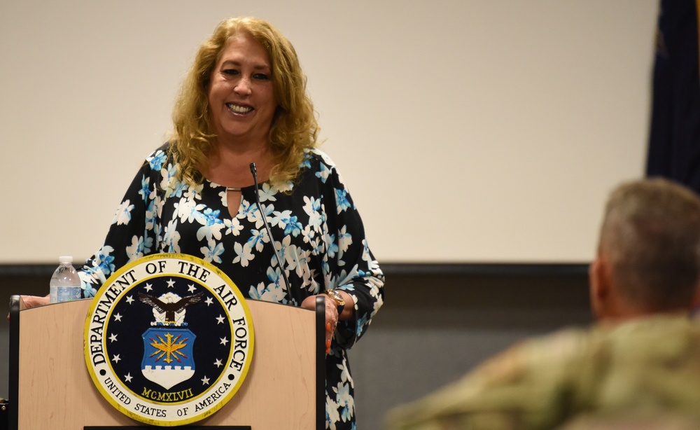 Local Official Visits 106th Rescue Wing To Speak In Honor Of National Hispanic Heritage Month