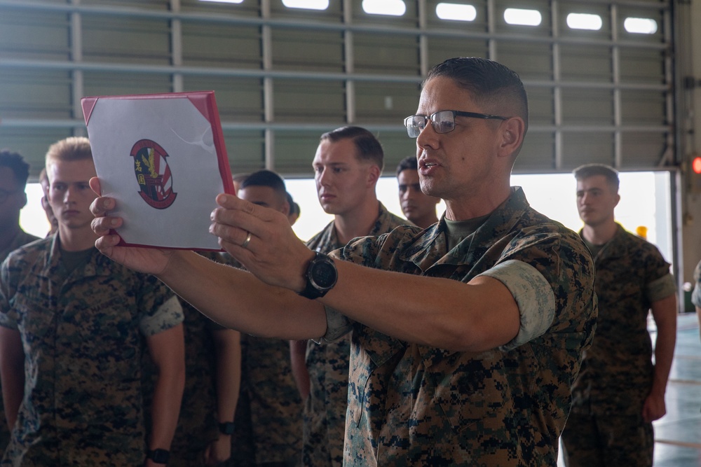 The 36th Assistant Commandant of the Marine Corps visits Marine Corps Air Station Iwakuni