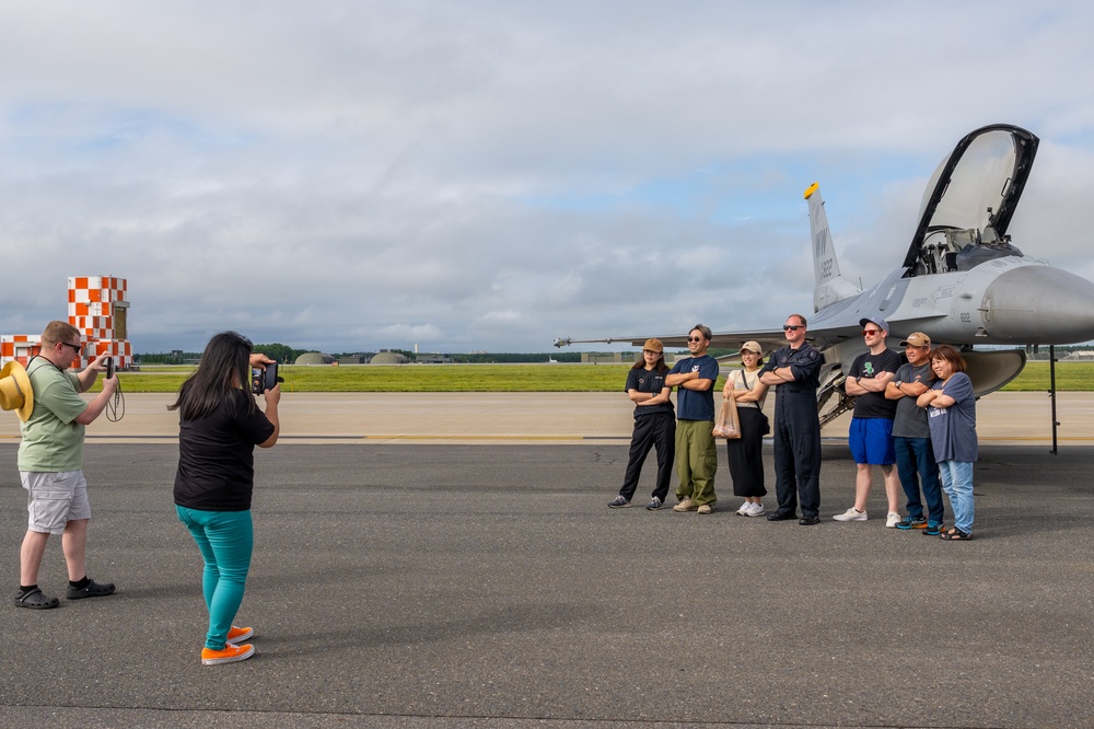 PACAF F-16 Demo Team Performs for Hometown at Misawa Air Fest 2023