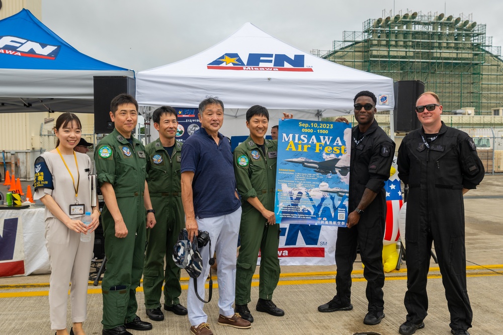 PACAF F-16 Demo Team Performs for Hometown at Misawa Air Fest 2023