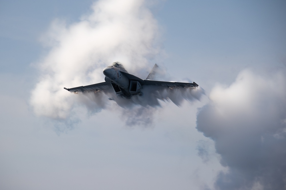 Strike Fighter Squadron 213 Airborne Change of Command