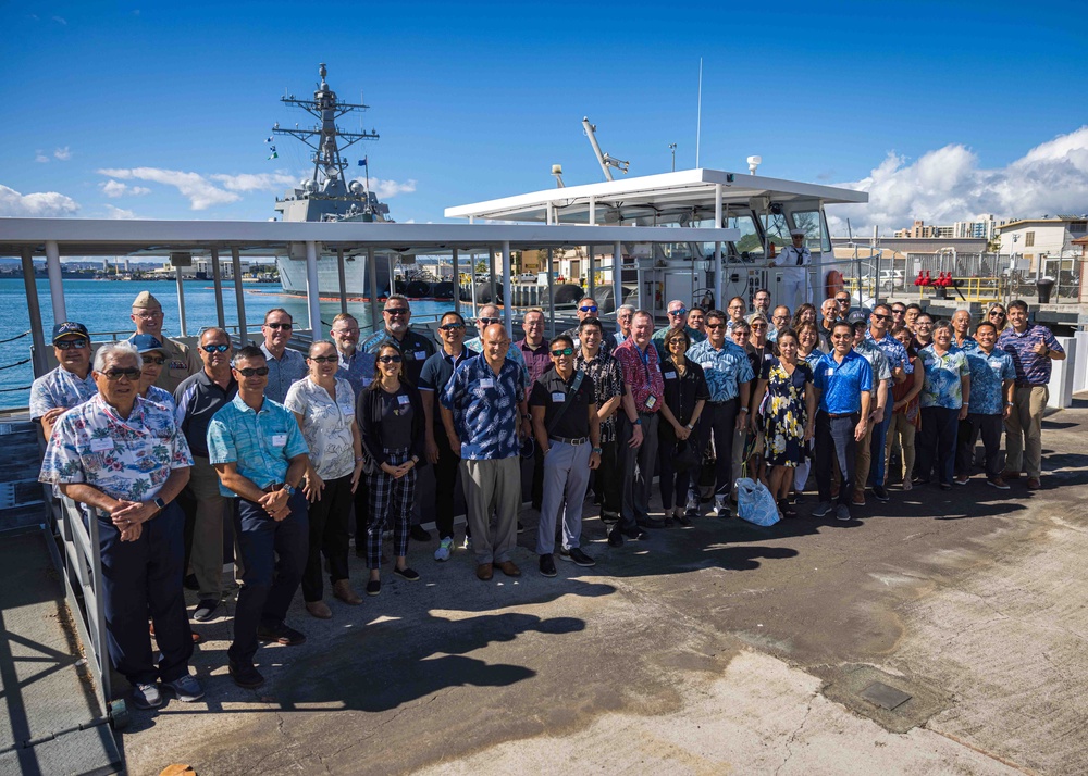 Hawaii Military Affairs Council Visit JBPHH