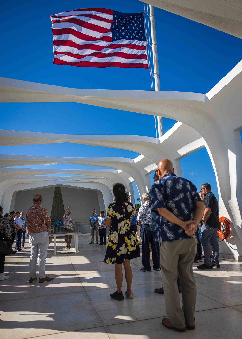 Hawaii Military Affairs Council Visit JBPHH