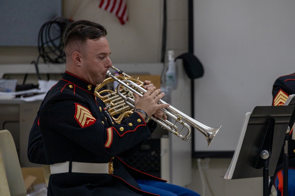 Marine Forces Reserve Band Performs in Cleveland, Tennessee for Fall Tour