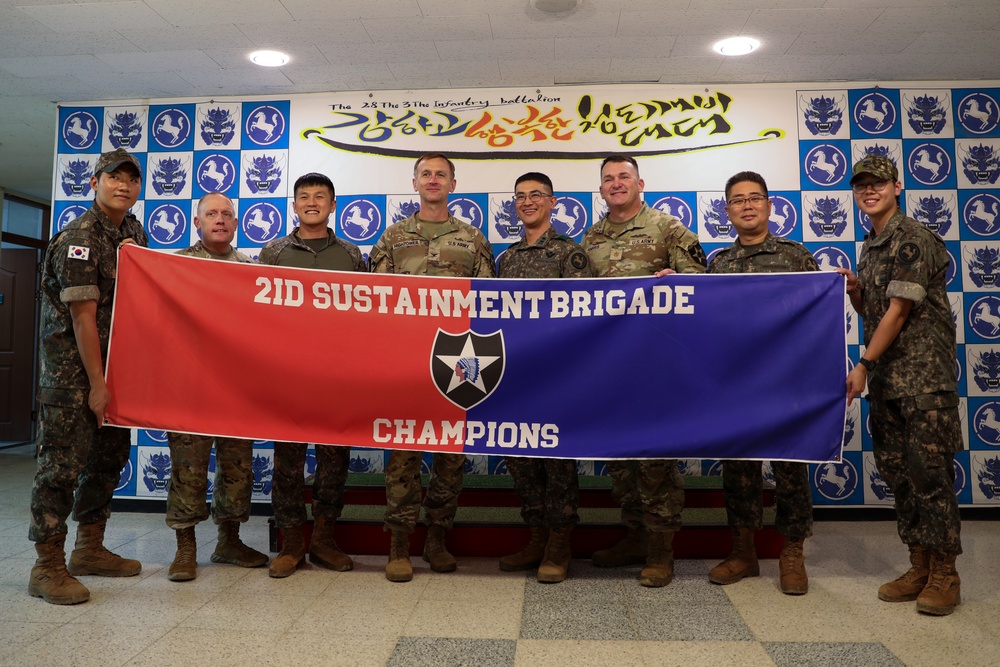 194th Division Sustainment Support Battalion, Division Sustainment Brigade, 2nd Infantry Division and ROK Army 3rd Battalion conduct combined casualty management