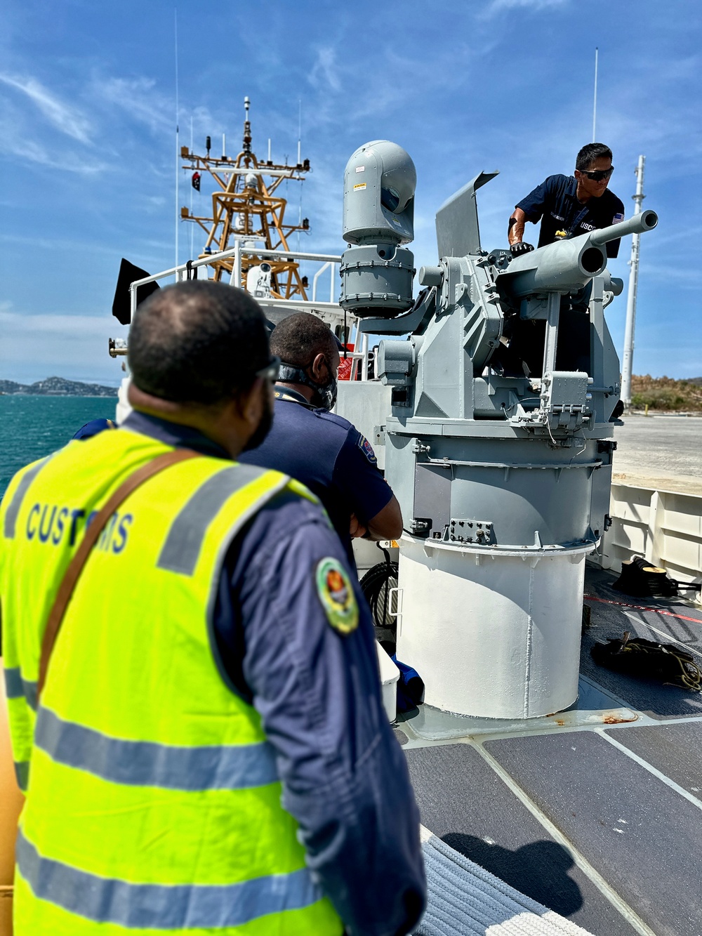 Papua New Guinea leads joint maritime operations with U.S. Coast Guard