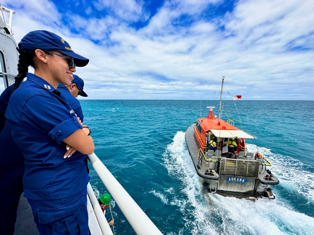 U.S. and Papua New Guinea strengthen maritime security and sustainability through historic  patrol, deepening personal bonds along the way