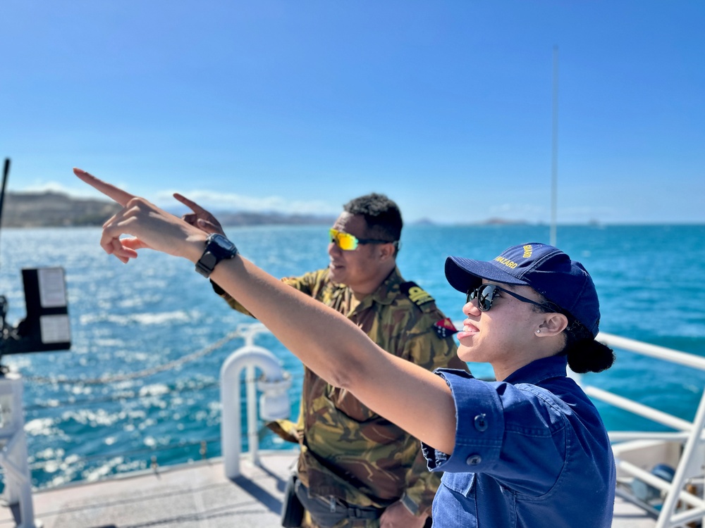 U.S. and Papua New Guinea strengthen maritime security and sustainability through historic  patrol, deepening personal bonds along the way