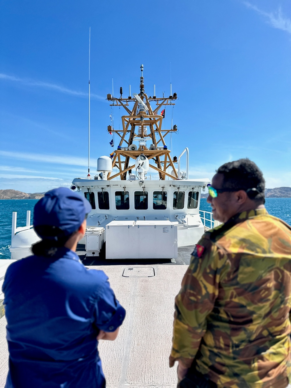 U.S. and Papua New Guinea strengthen maritime security and sustainability through historic  patrol, deepening personal bonds along the way