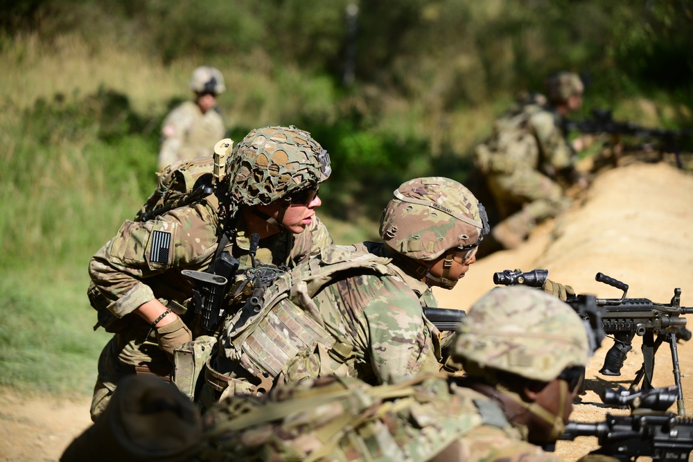 2nd Squadron, 2nd Cavalry Regiment Assault an Objective