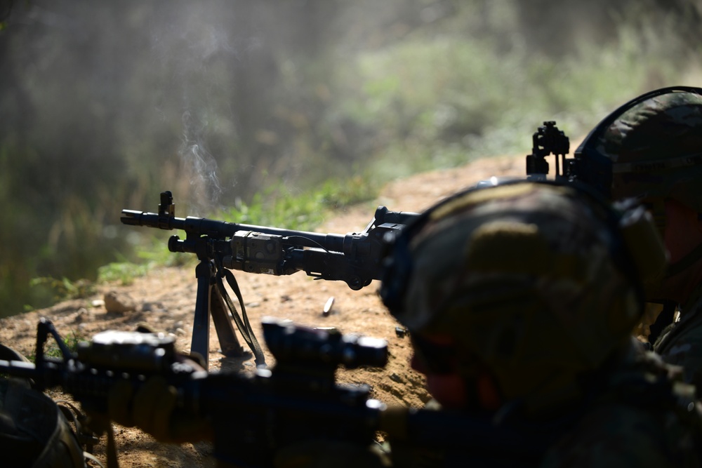 2nd Squadron, 2nd Cavalry Regiment Assault an Objective