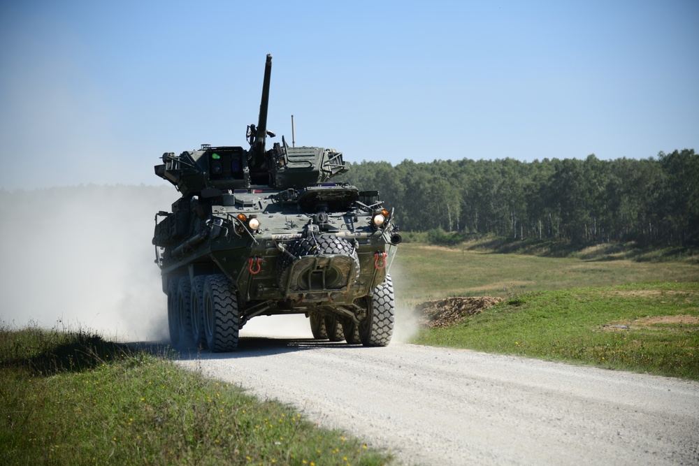 2nd Squadron, 2nd Cavalry Regiment Assault an Objective