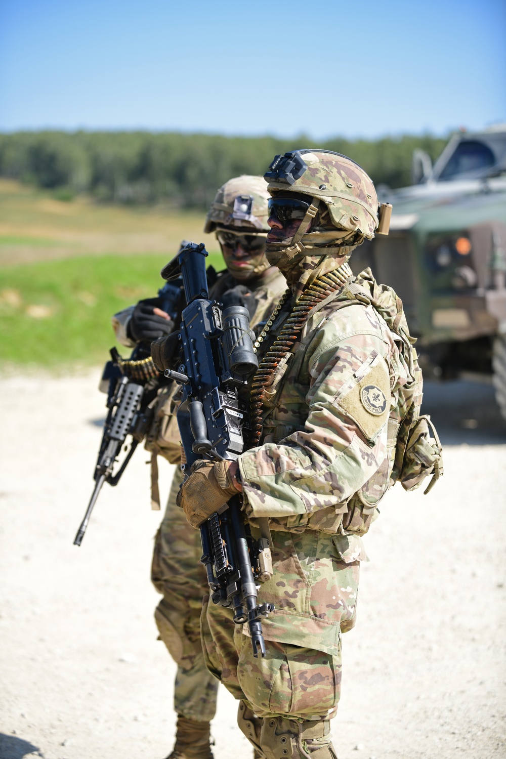 2nd Squadron, 2nd Cavalry Regiment Assault an Objective