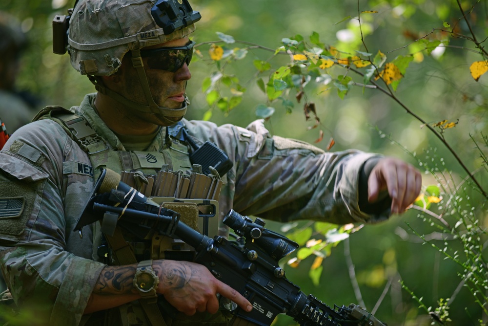 2nd Squadron, 2nd Cavalry Regiment Assault an Objective