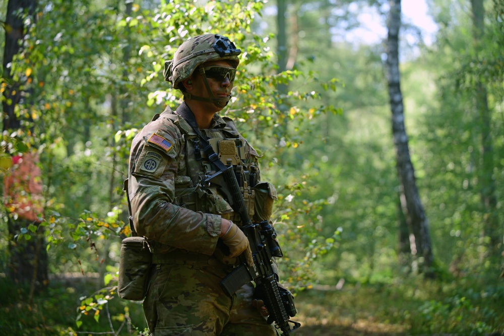 2nd Squadron, 2nd Cavalry Regiment Assault an Objective