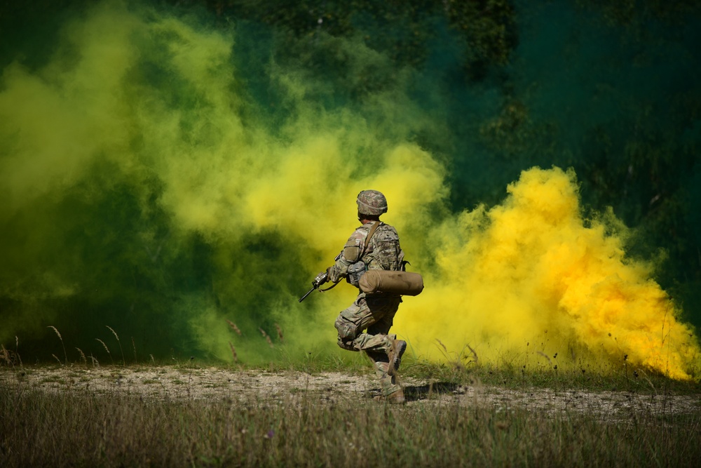 2nd Squadron, 2nd Cavalry Regiment Assault an Objective