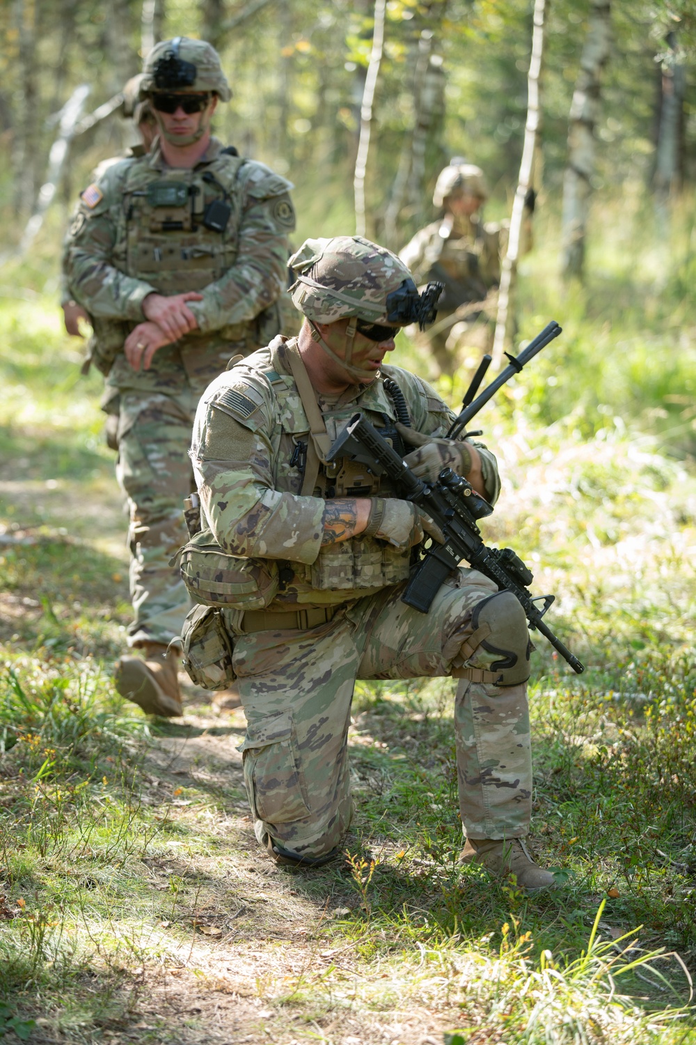 2nd Squadron, 2nd Cavalry Regiment Assault an Objective